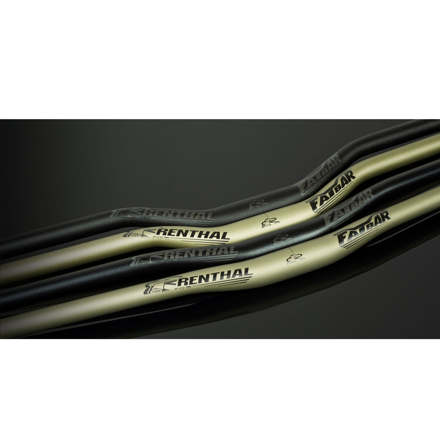Kleiderbügel RENTHAL V3 FATBAR Rise 30mm 800mm Gold