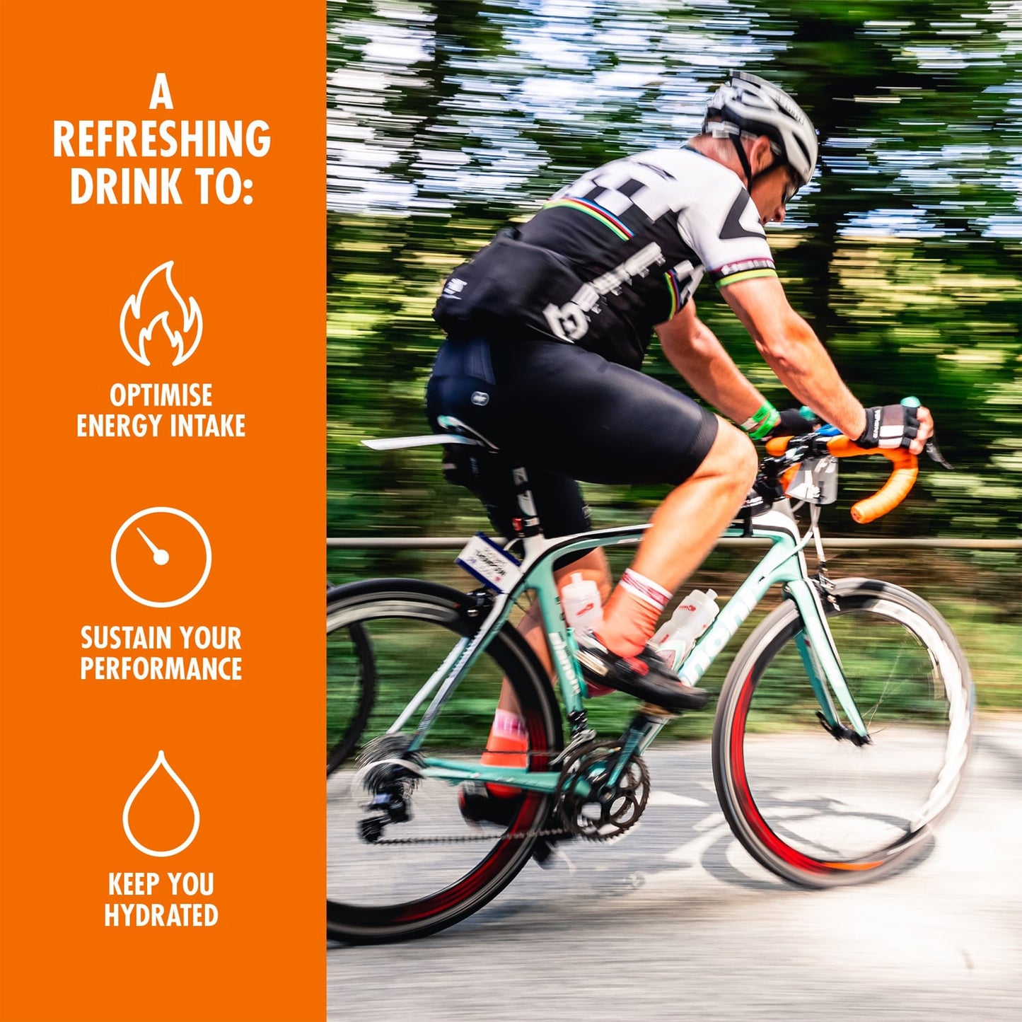 Energy Drink HIGH5 ENERGY DRINK (2.2kg) Orange