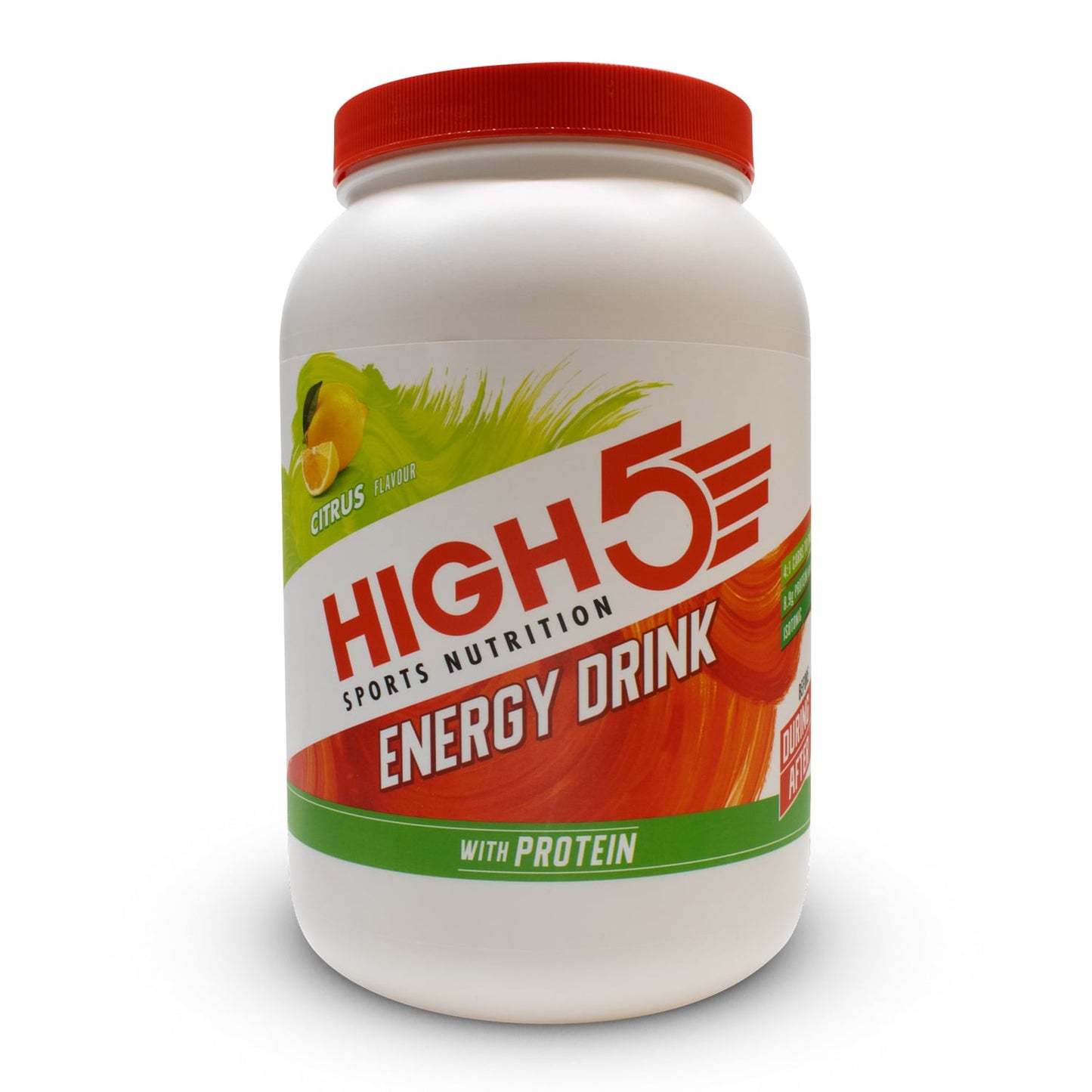 Energy Drink HIGH5 ENERGY DRINK PROTEIN (1.6kg) Zitrone
