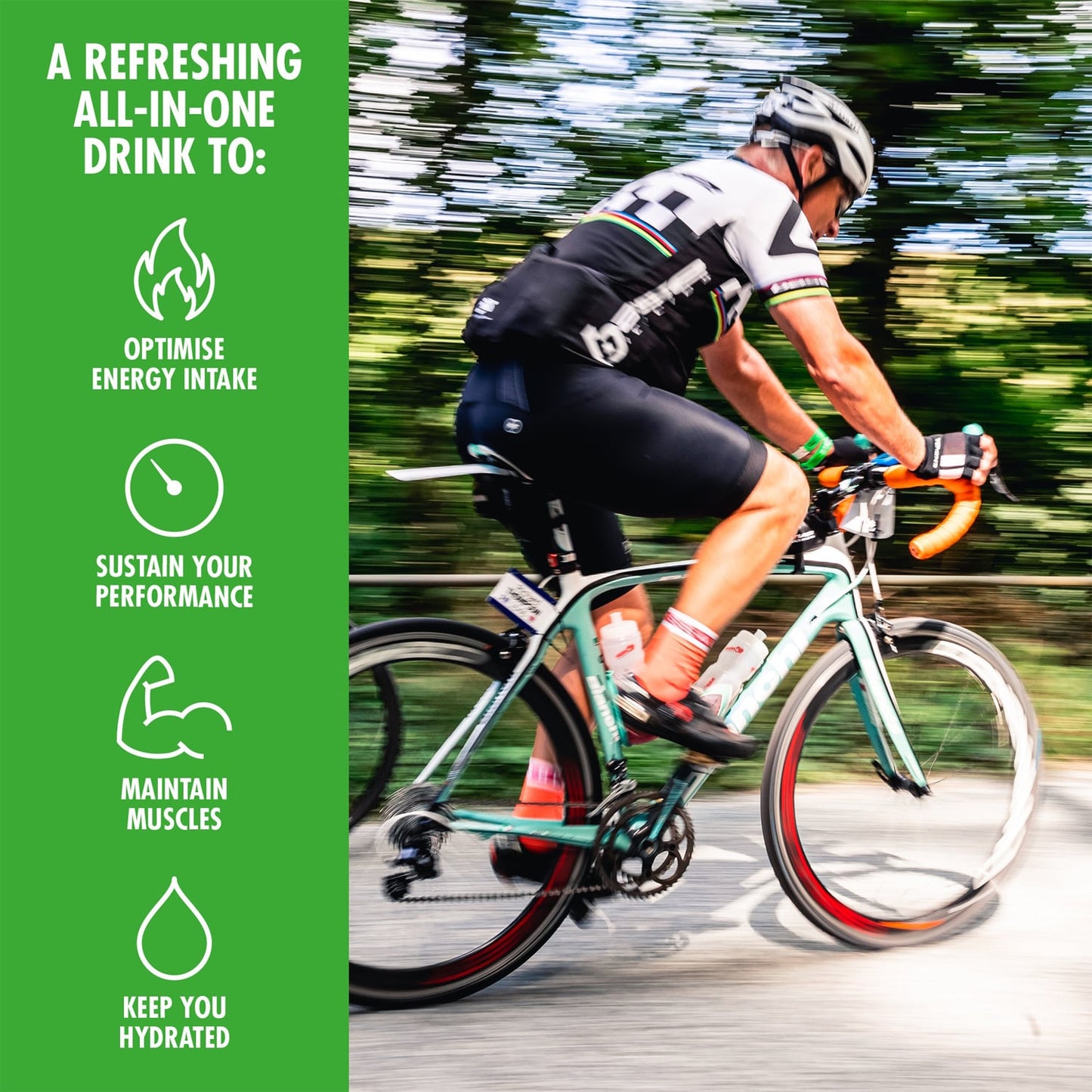 Energy Drink HIGH5 ENERGY DRINK PROTEIN (47g) Zitrone