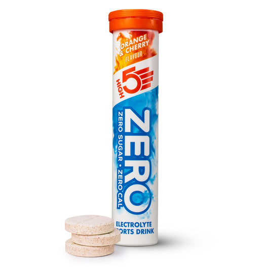 HIGH5 ZERO Elektrolyt-Hydratationstabletten (x20) Orange und Kirsche
