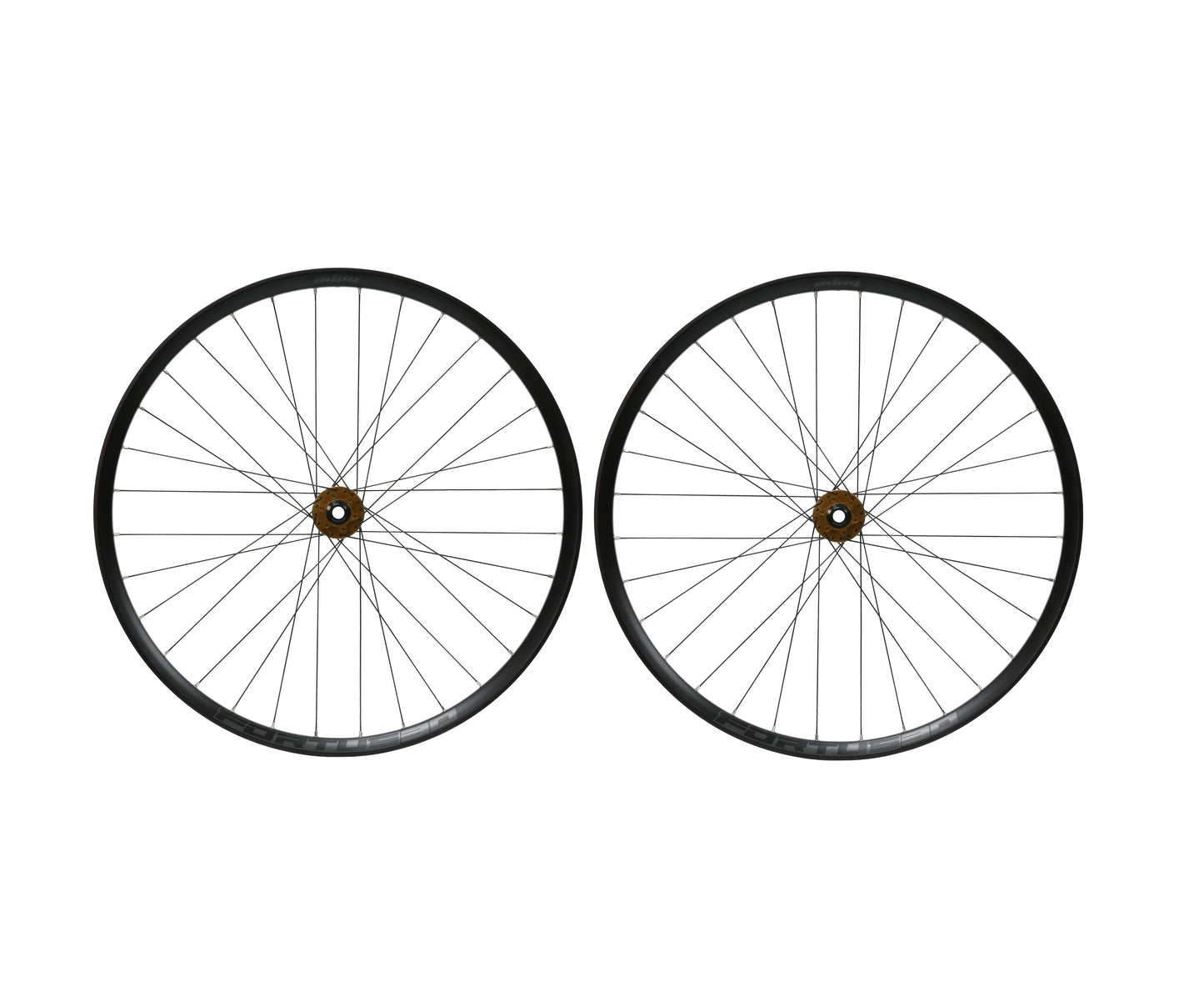 Paar HOPE FORTUS 30 W 29" PRO 5 15X110mm/12x148mm Boost Bronze Laufräder