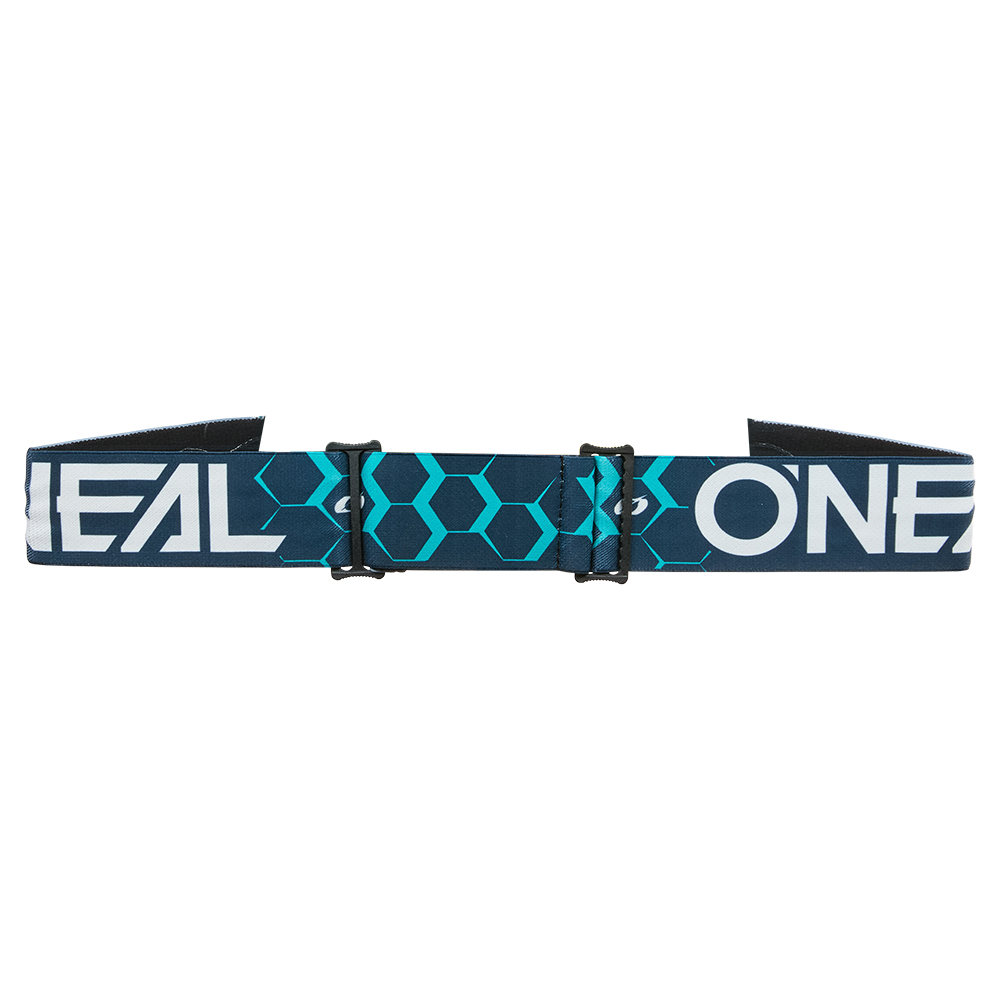 O'NEAL B-33 HEXA Maske Blau Radium Blue Schirm