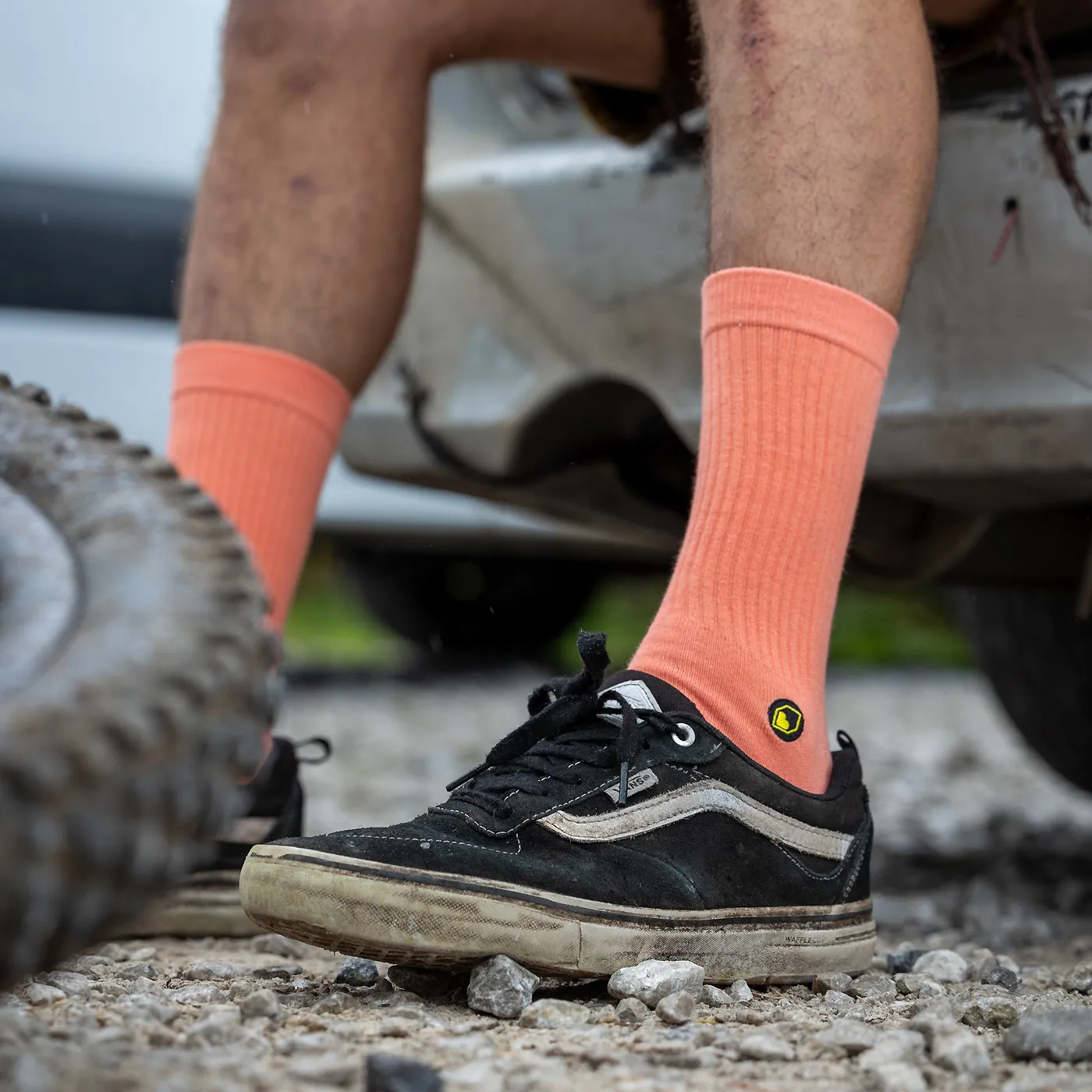 Socken BURGTEC EVERYDAY CREW Orange