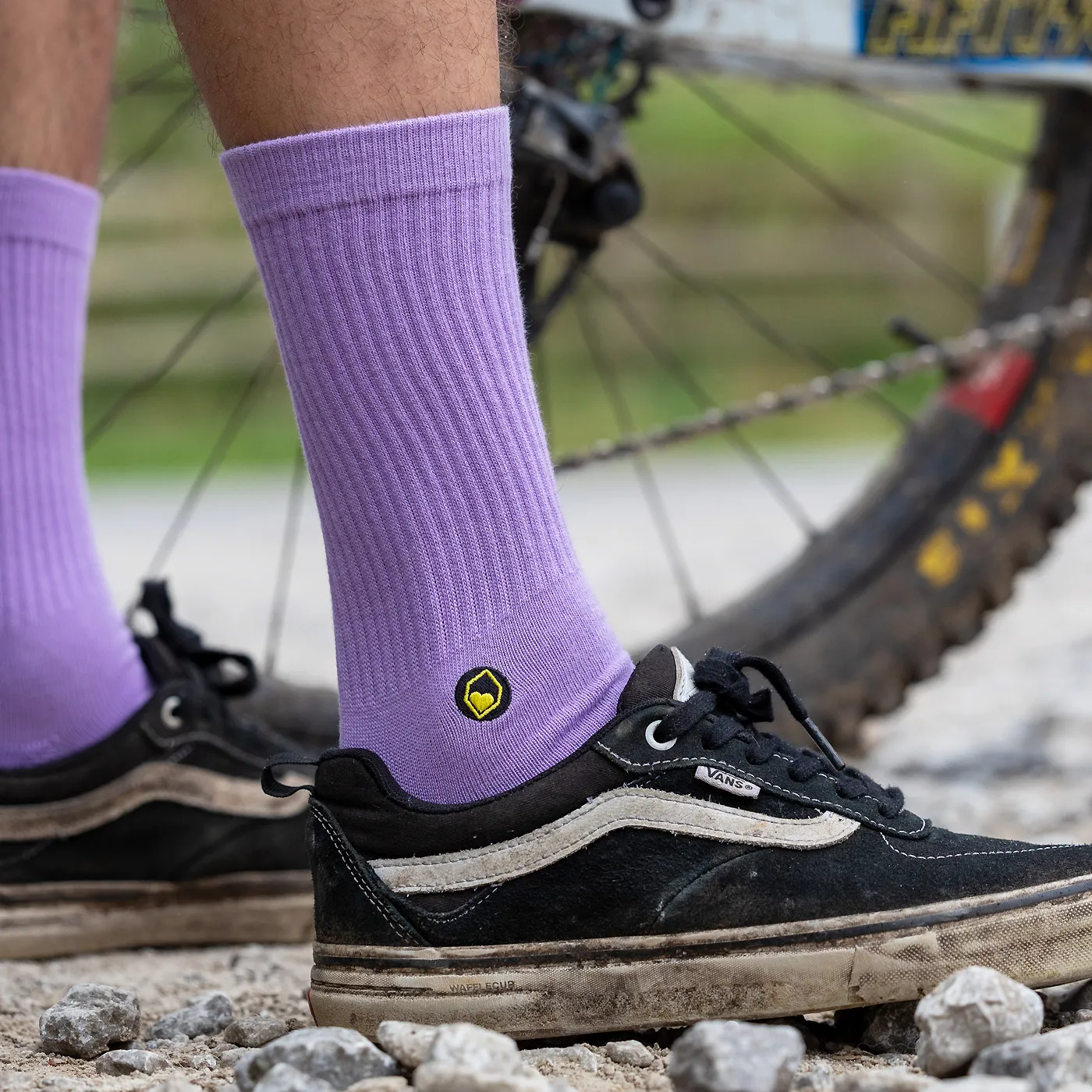Socken BURGTEC EVERYDAY CREW Lila