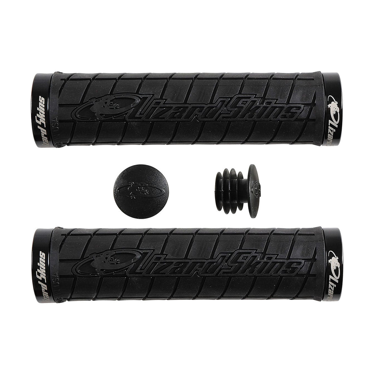 Griffe LIZARD SKINS LOGO Lock-On Schwarz