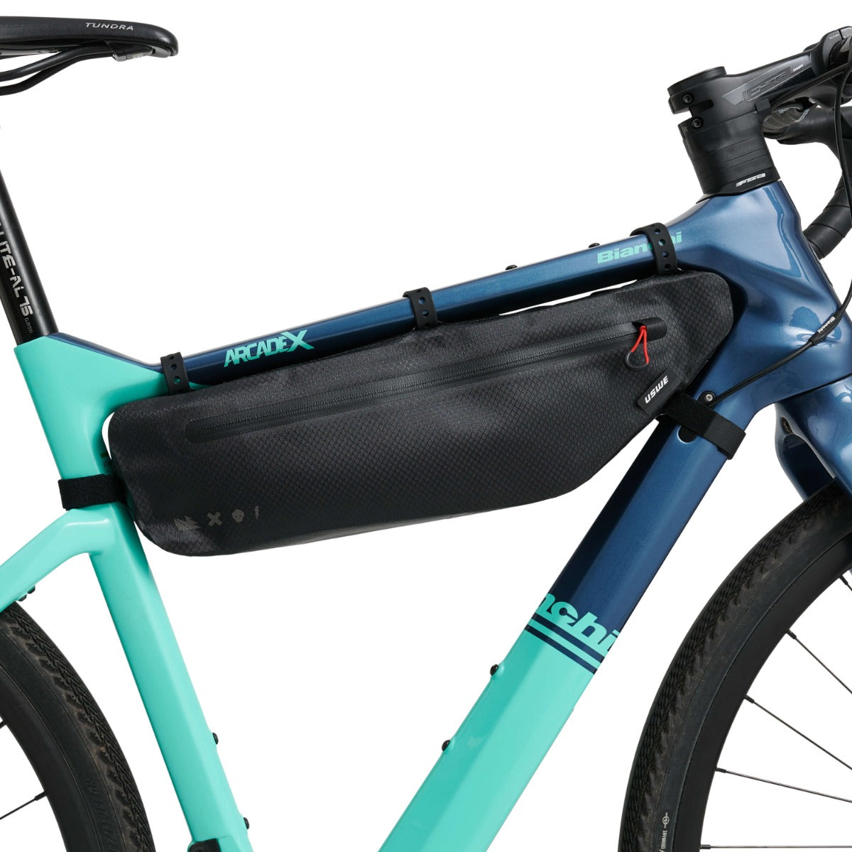USWE FRAME TUBE LARGE 3.4 L Rahmentasche Schwarz