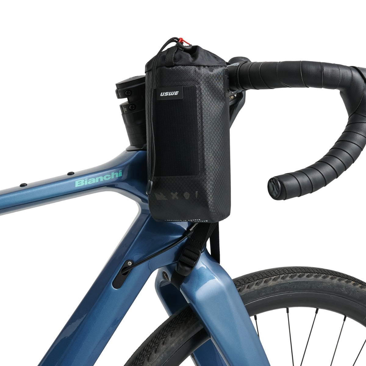 USWE FOOD POUCH 1.4 L Lenkertasche Schwarz