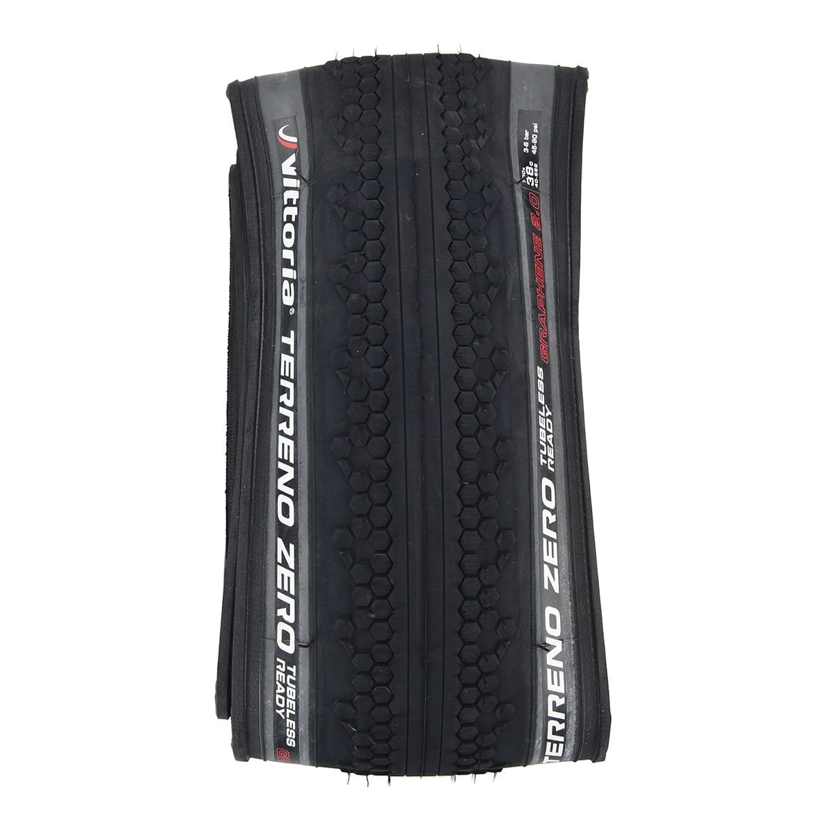 Reifen VITTORIA TERRENO ZERO GRAVEL ENDURANCE Graphene G2.0 700x45c Tubeless Ready Grau