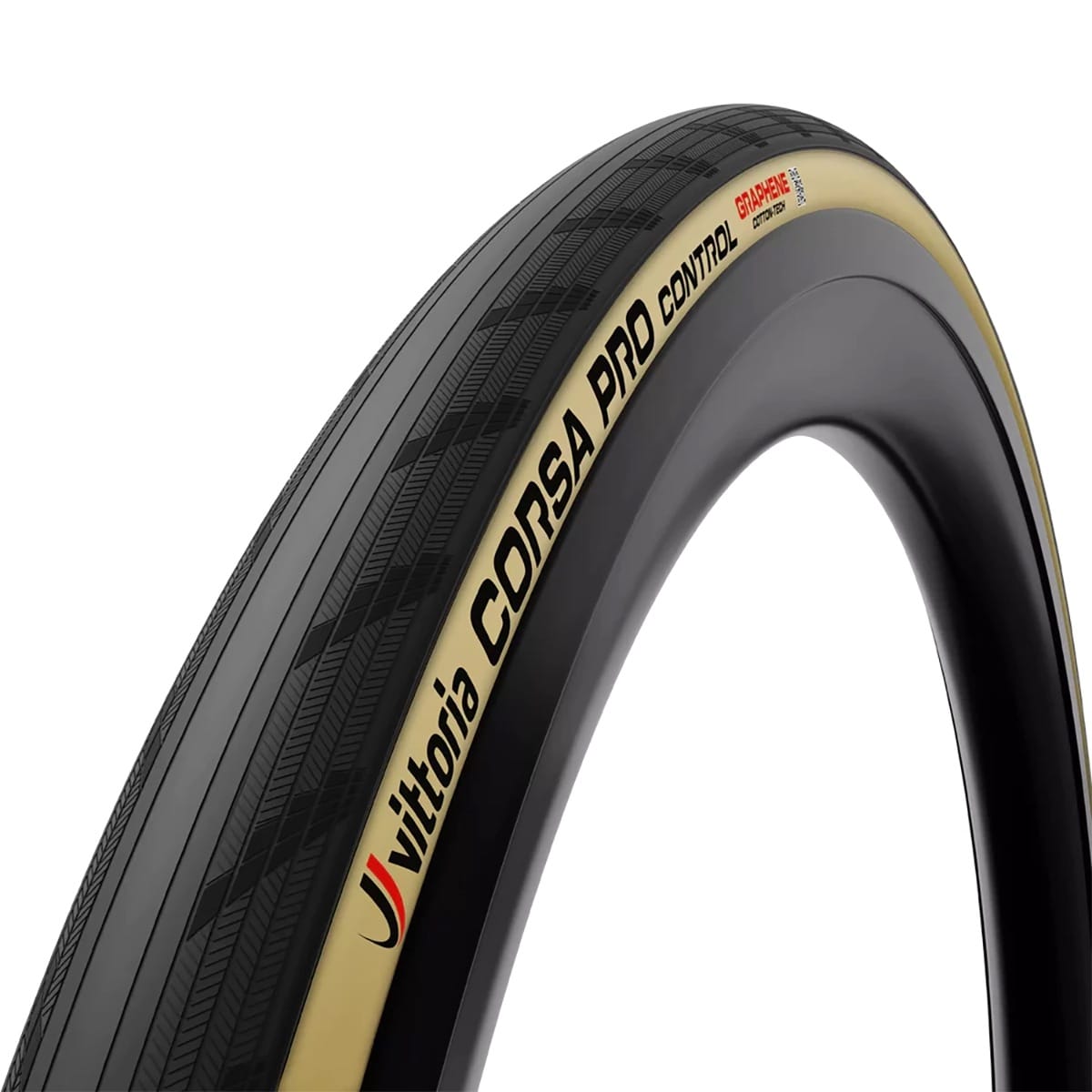 Reifen VITTORIA CORSA PRO CONTROL Graphene G2.0 700c Tubeless Ready Beige