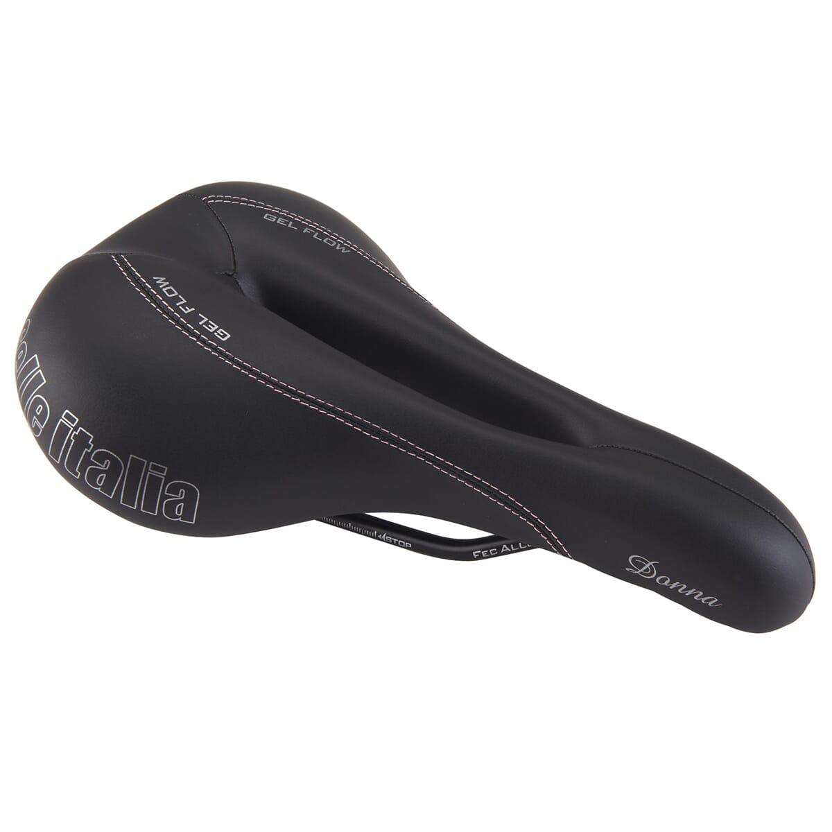 Sattel SELLE ITALIA DONNA GEL FLOW TM Damen Schienen Mangan – Probikeshop