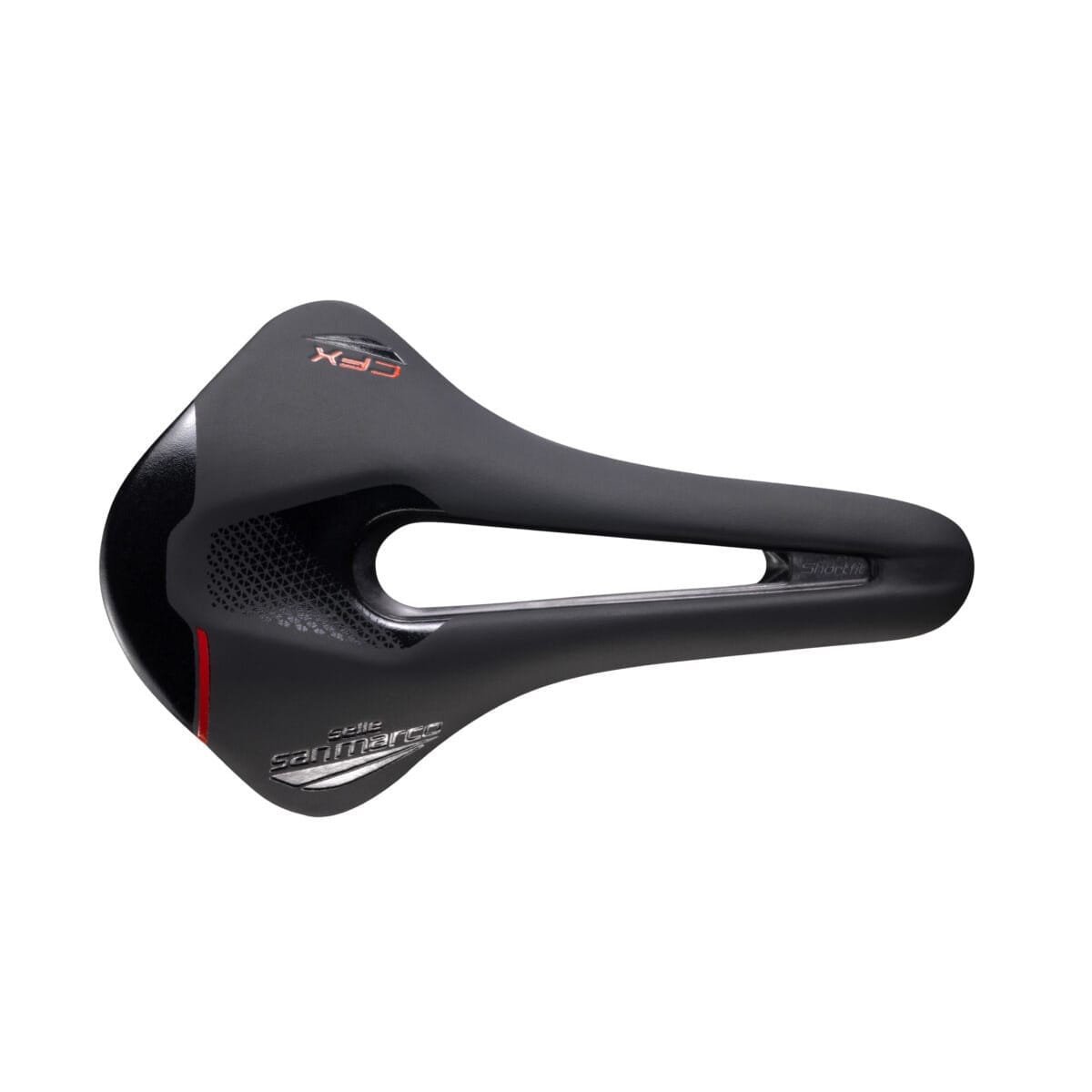 Sattel SAN MARCO SHORTFIT 2.0 OPEN-FIT CARBON FX Narrow Kohlefaserschi – Probikeshop