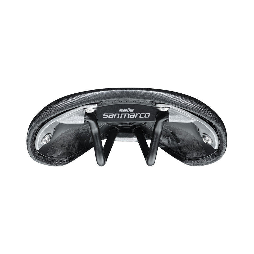 Sattel SAN MARCO REGAL SHORT OPEN-FIT DYNAMIC L2 Breite 165mm Schienen Manganese