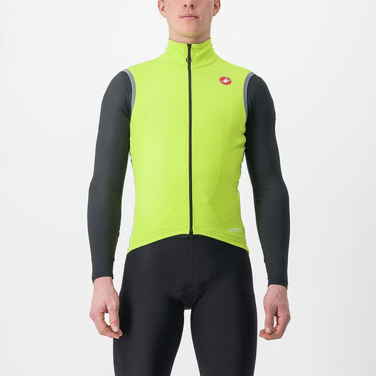 CASTELLI PERFETTO ROS 2 Ärmellose Jacke Gelb