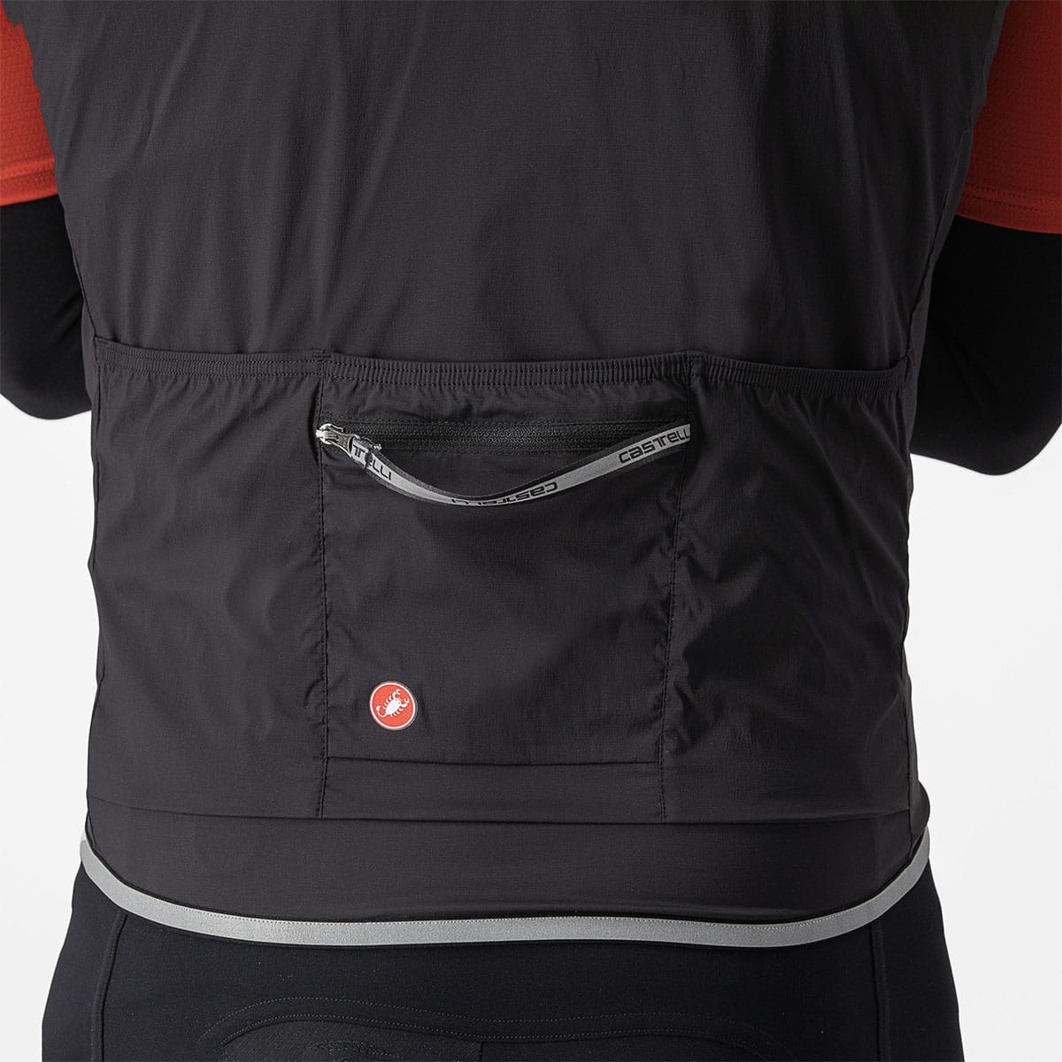 CASTELLI FLY Ärmellose Jacke Schwarz