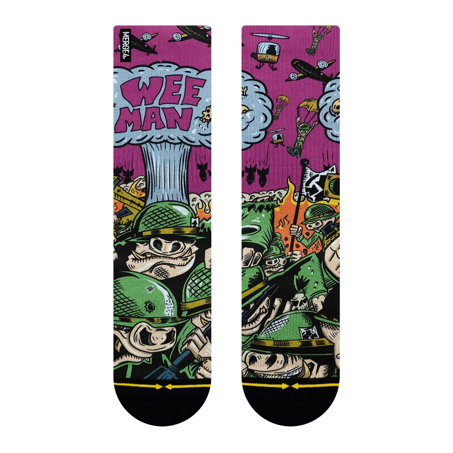 Socken MERGE4 WEEMAN WARPIGS