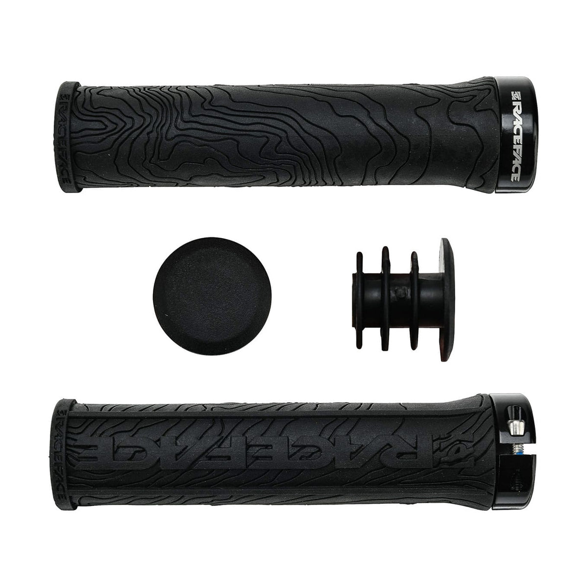 Griffe RACE FACE HALF NELSON Lock-On Grau