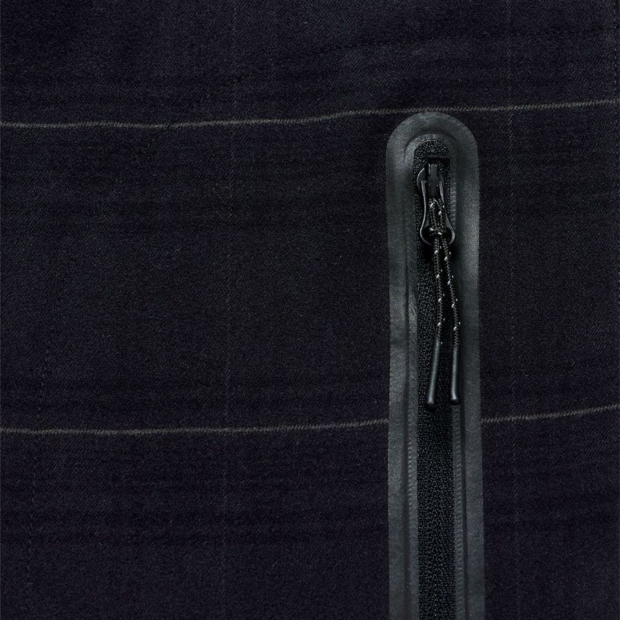 Technisches Hemd TROY LEE GRIND DESIGNS FLANNEL PLAID Carbon