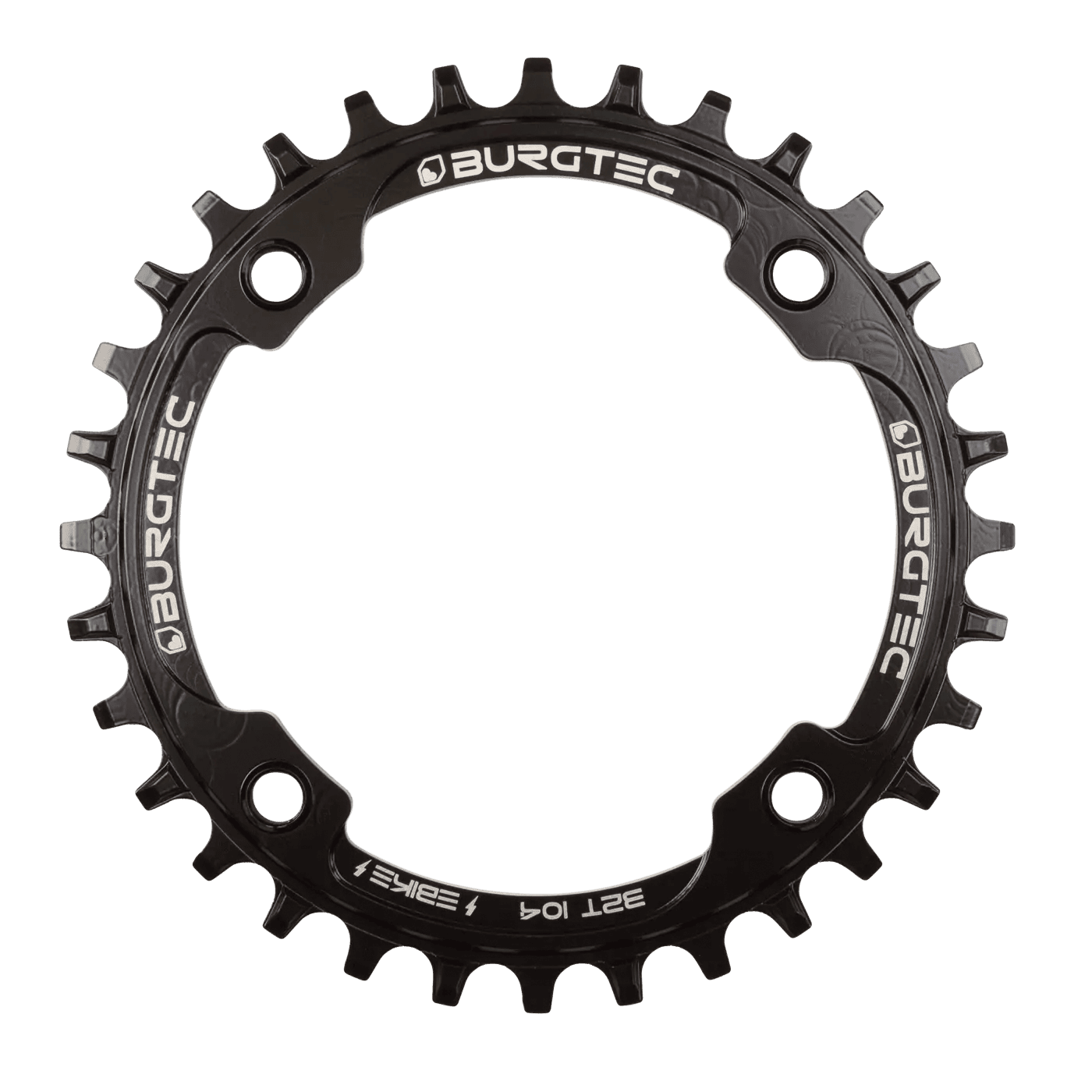 Kettenblatt Mono BURGTEC BCD E-BIKE THICK THIN Innenseite