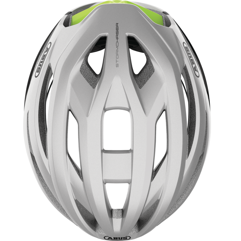 Helm Straße ABUS STORMCHASER ACE Silber
