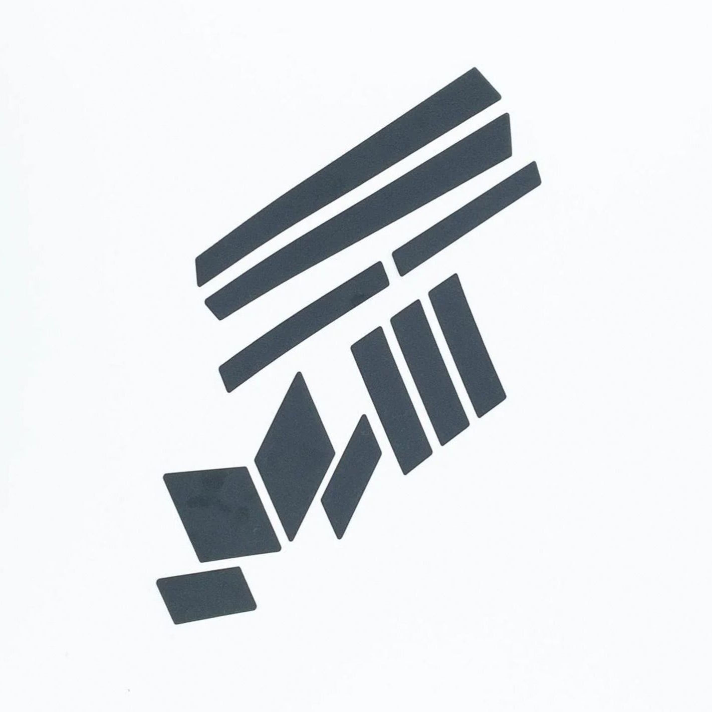 THE BEAM FRAME FLASH 2.0 Reflektierende Sticker Schwarz