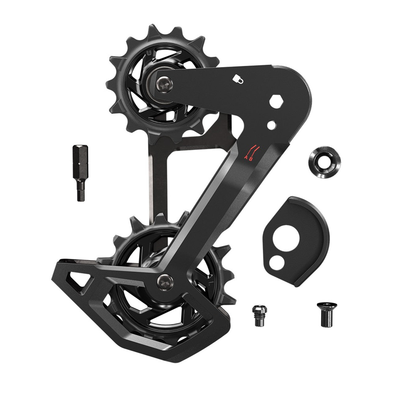 Schaltauge SRAM T-TYPE EAGLE AXS Alu (ohne Dämpfungsfeder)