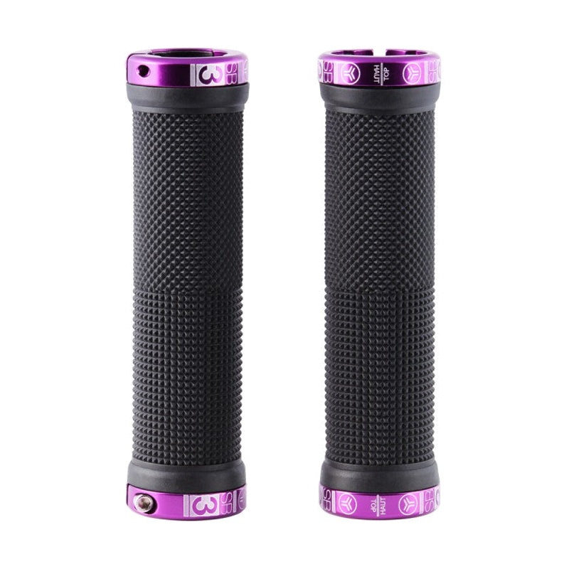 Grips SB3 KHEOPS Lock-On 129 mm Schwarz/Violett