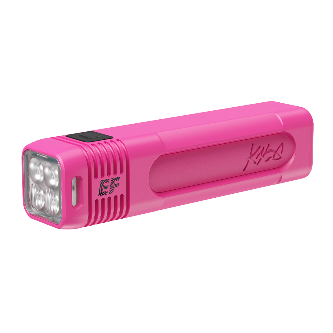 KNOG BLINDER PRO 900 Vorderlicht Rosa - Limitierte Auflage E.F. Pro Cycling