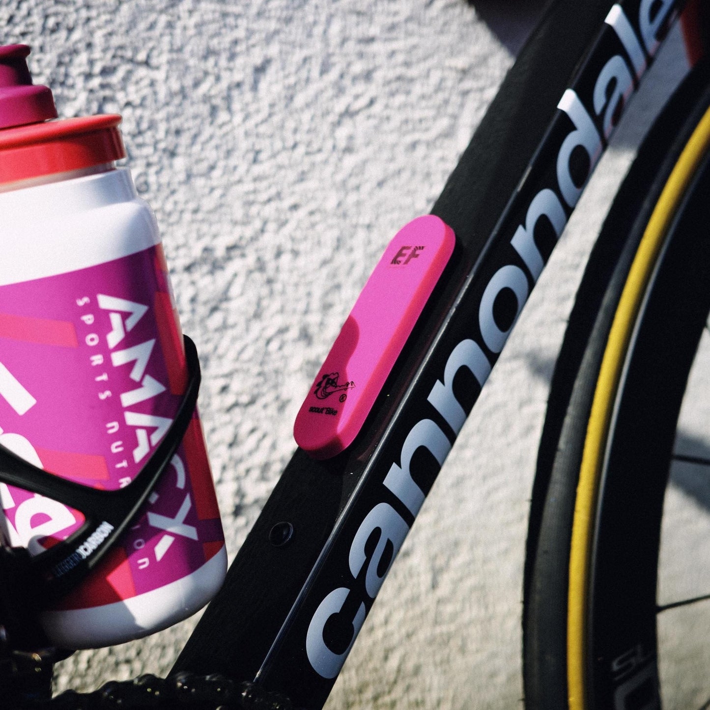 Fahrradalarm und -tracker KNOG SCOUT Limited Edition E.F. Pro Cycling Rosa