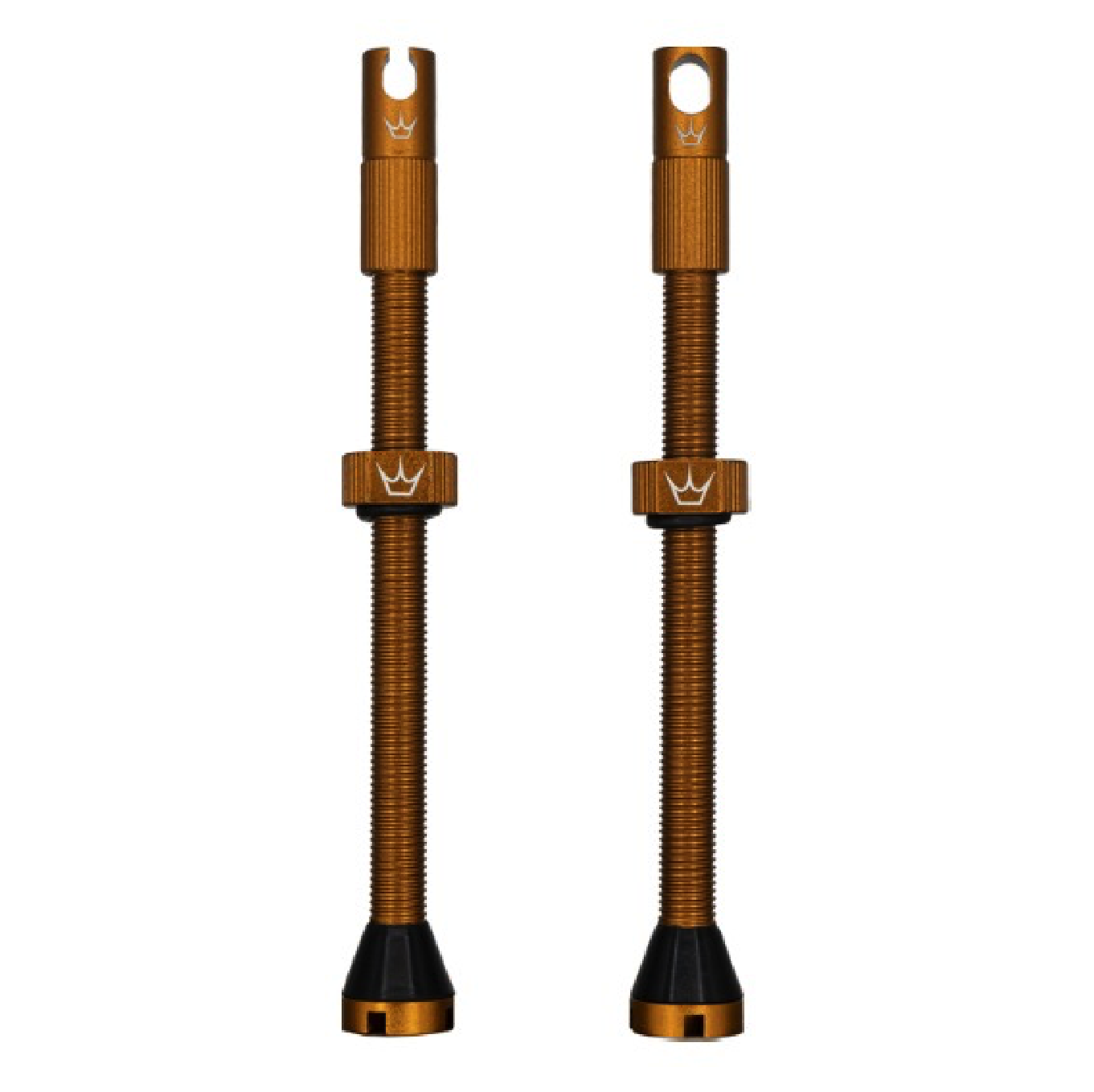 PEATY'S x Chris King MK2 Presta 80 mm (x2) Tubeless-Ventile Bronze