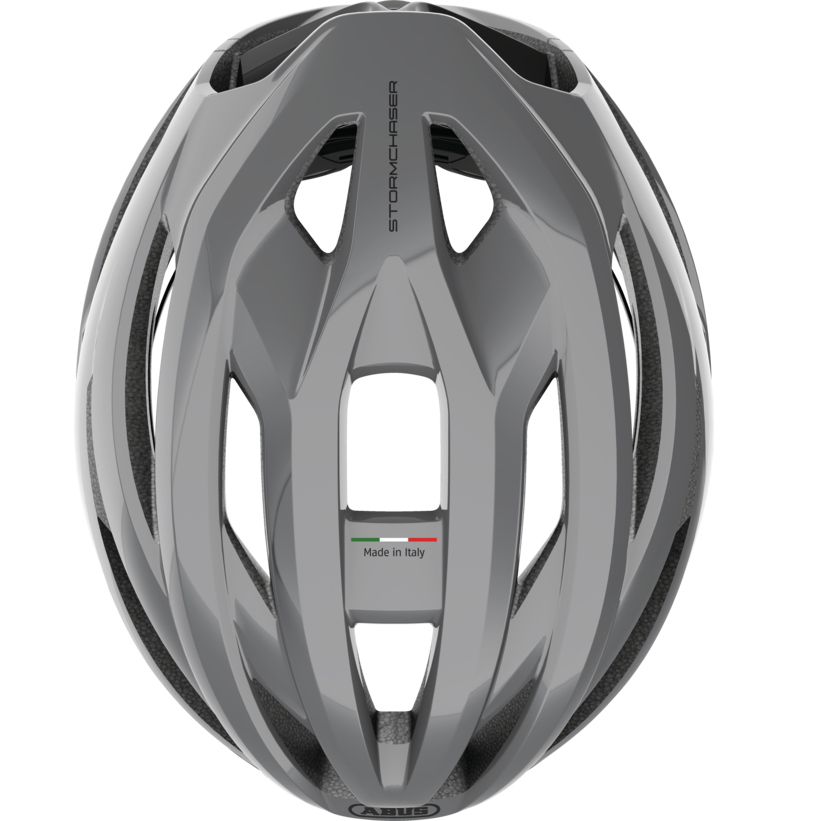 Helm Strasse ABUS STORMCHASER ACE RACE Grau