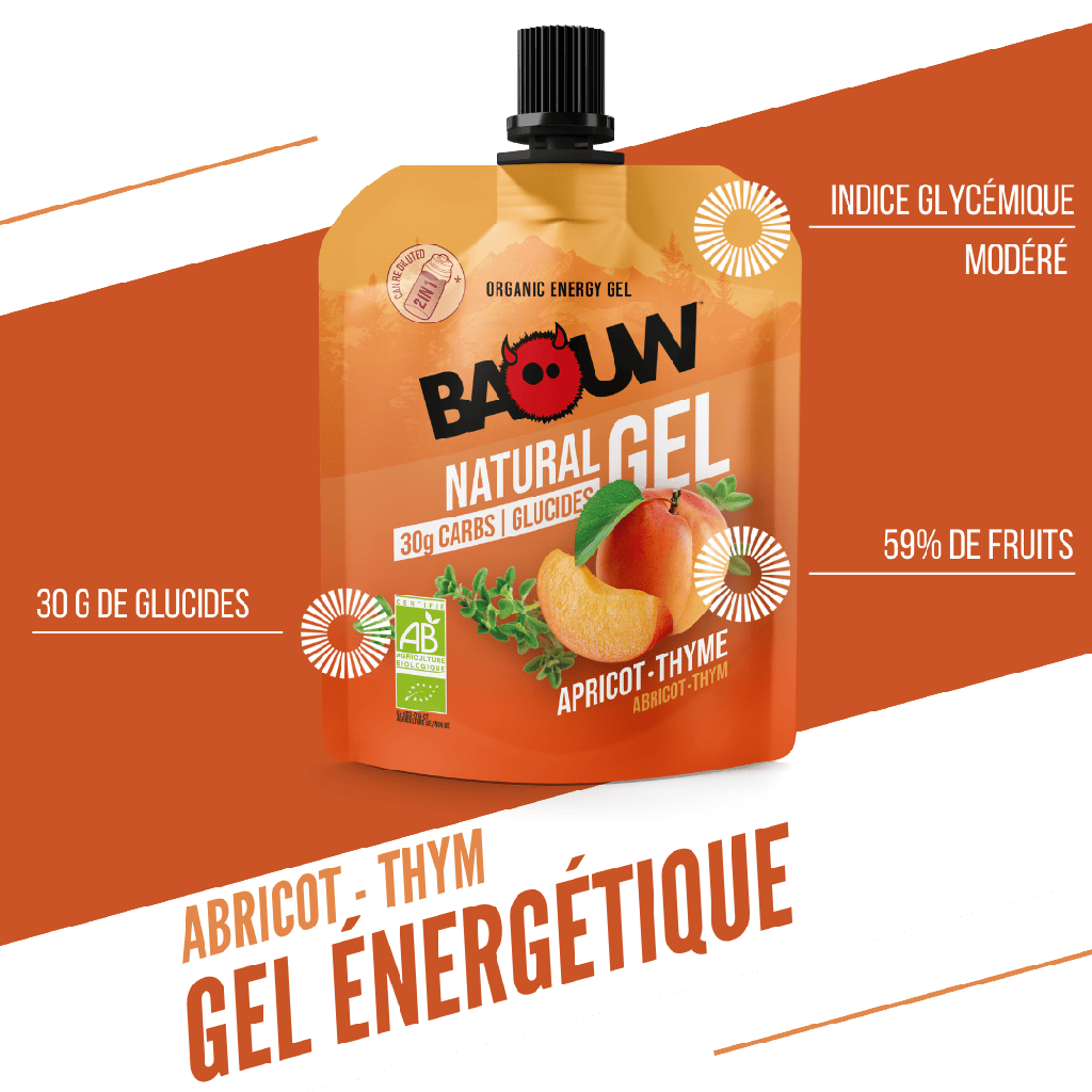 BAOUW BIO Energetisches Gel Aprikose-Thymian (85g)
