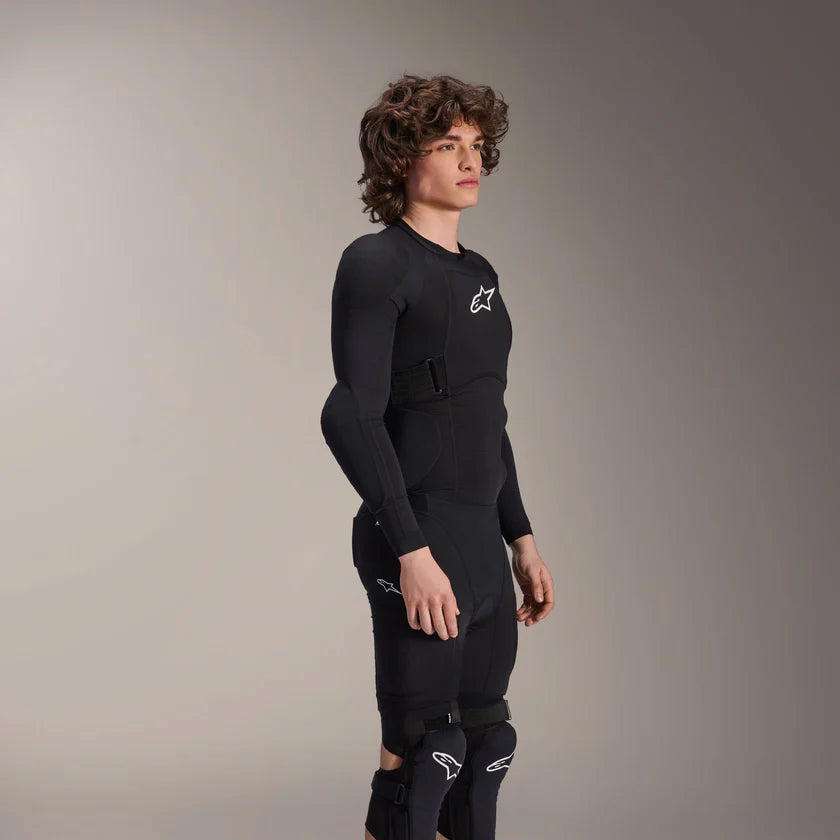 ALPINESTARS A-IMPACT PLASMA Schutzweste Langarm Schwarz/Weiß