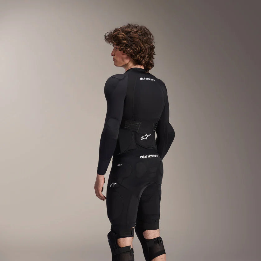 ALPINESTARS A-IMPACT PLASMA Schutzweste Langarm Schwarz/Weiß