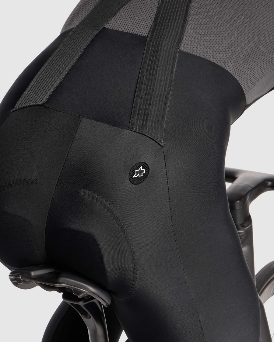 Lange Trägerhose ASSOS MILLE GT SPRING FALL S11 Schwarz