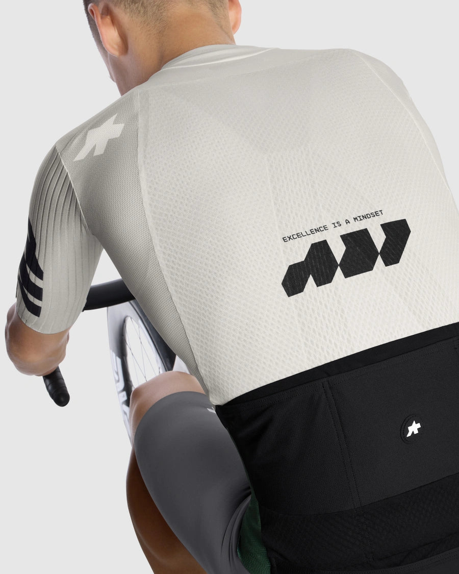 ASSOS EQUIPE RS S11 Something to say Trikot Kurzarm Weiß
