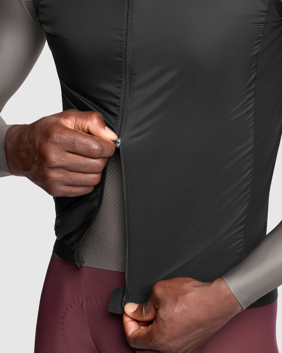 ASSOS MILLE GT WIND S11 Ärmellose Jacke Schwarz