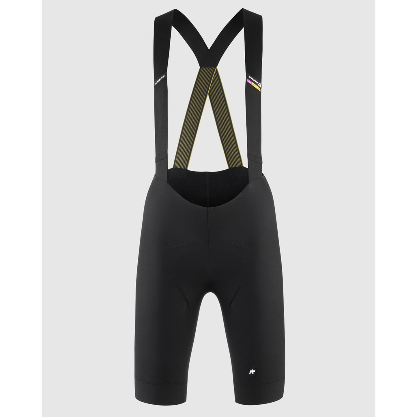 ASSOS DYORA R SPRING FALL Kurze Trägerhose Frau Schwarz