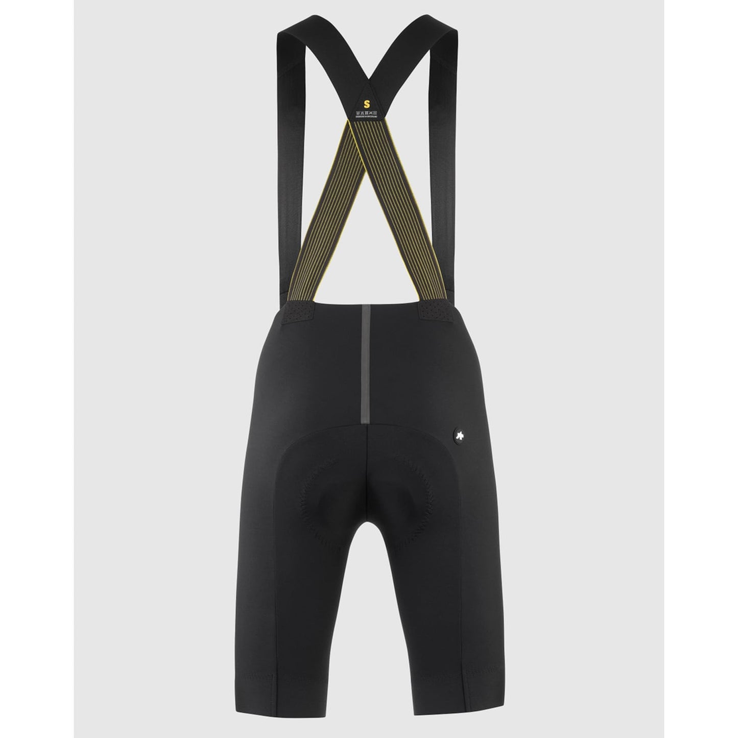 ASSOS DYORA R SPRING FALL Kurze Trägerhose Frau Schwarz