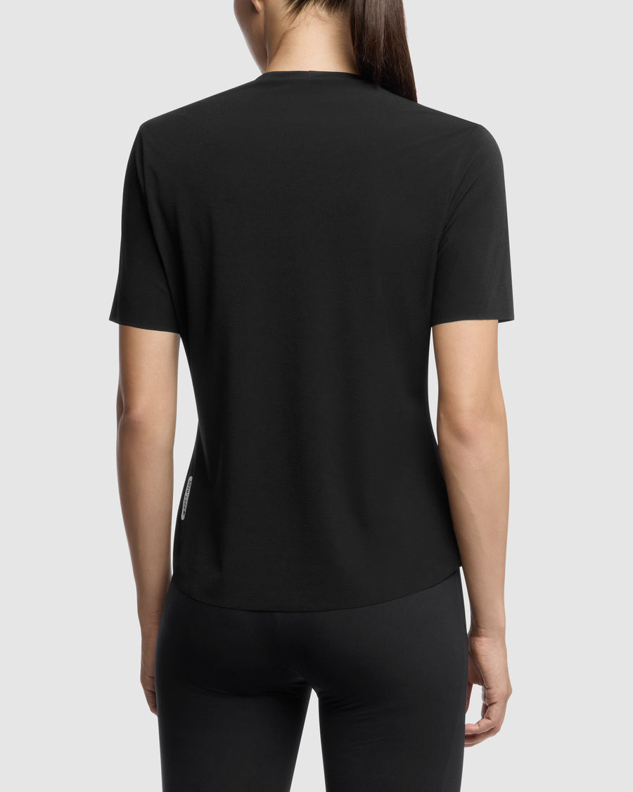 ASSOS TACTICA POST RIDE T5 Kurzarm Trikot Women Schwarz