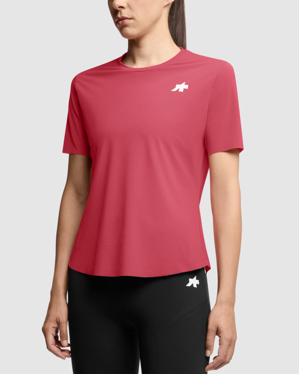 ASSOS TACTICA POST RIDE T5 Kurzarm Trikot Women Berry