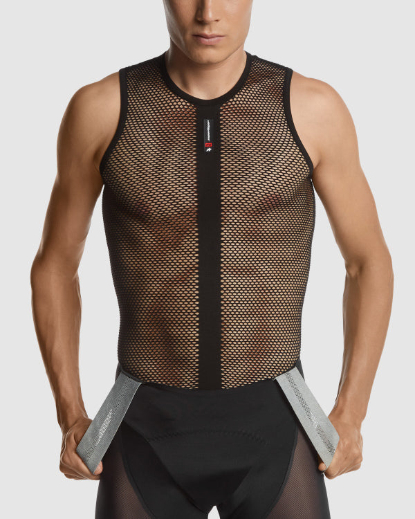 ASSOS Funktionsunterwäsche SKIN LAYER SUPERLEGER Ärmellos Schwarz