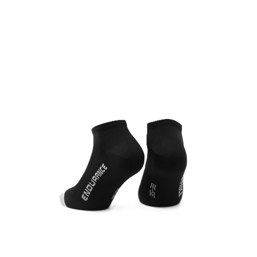 ASSOS ENDURANCE LOW S11 Socken, Schwarz