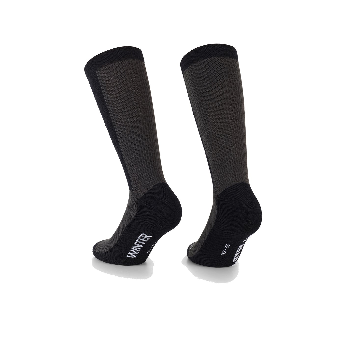 ASSOS TRAIL WINTER T3 Socken, Schwarz