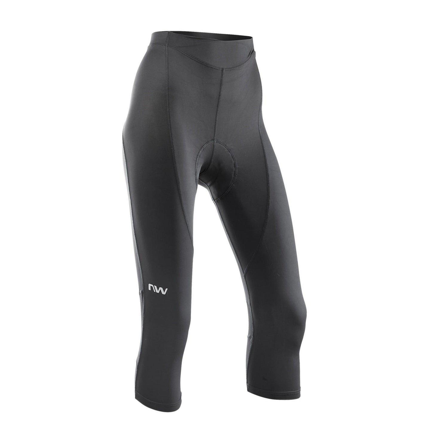 NORTWAVE ACTIVE Damen 3/4 Radhose Schwarz