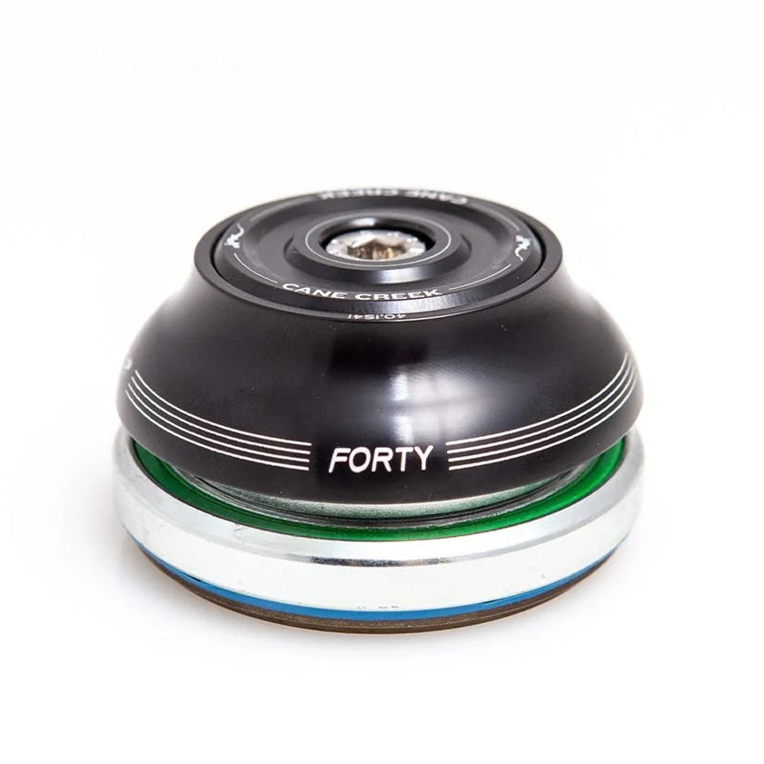 Steuersatz CANE CREEK 40 Tapered, 1 1/8"-1.5", IS41/28.6 | IS52/40, hoch und 51.1mm OD Wide Cover