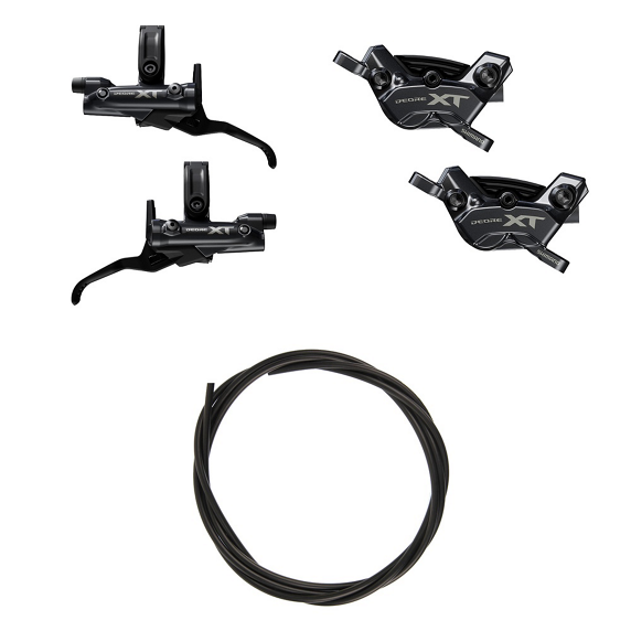 Paar SHIMANO XT M8220 Enduro 4-Kolben-Bremsen
