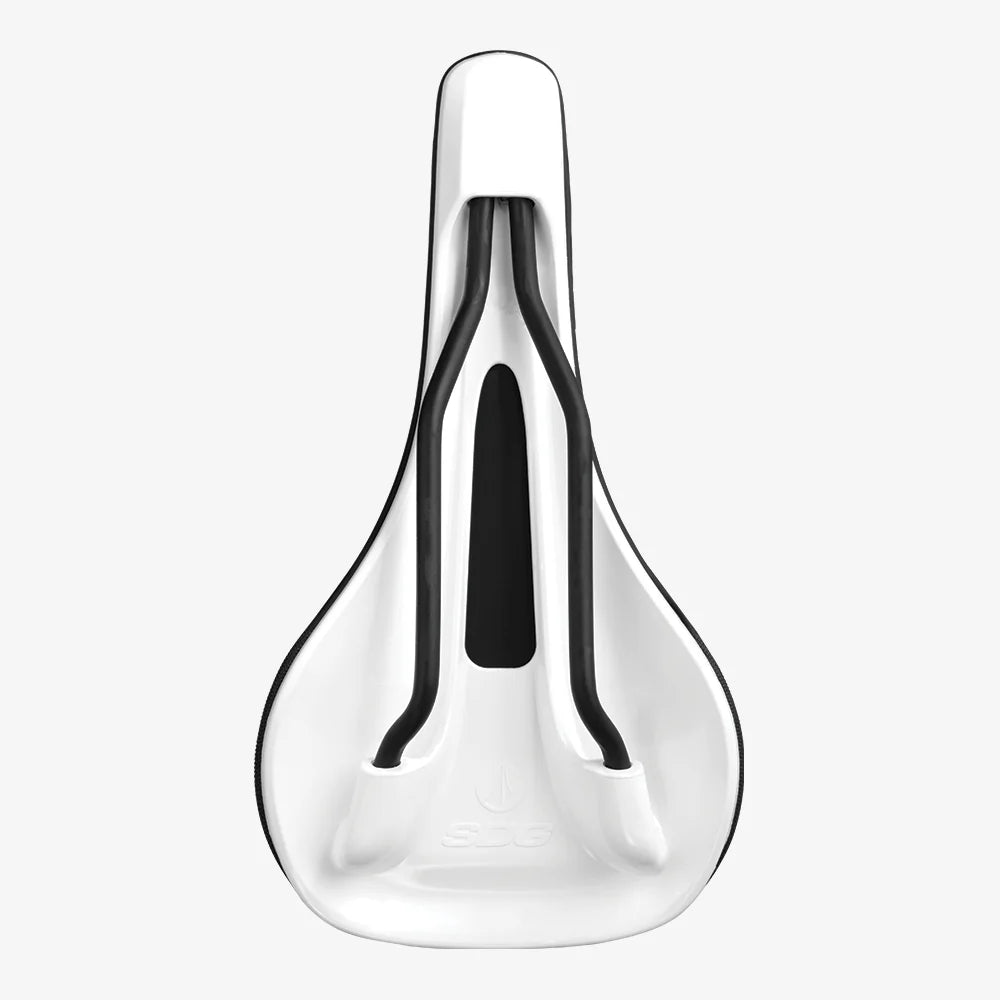 Sattel SDG BEL-AIR V3 Rails Stahl Schwarz/Weiß