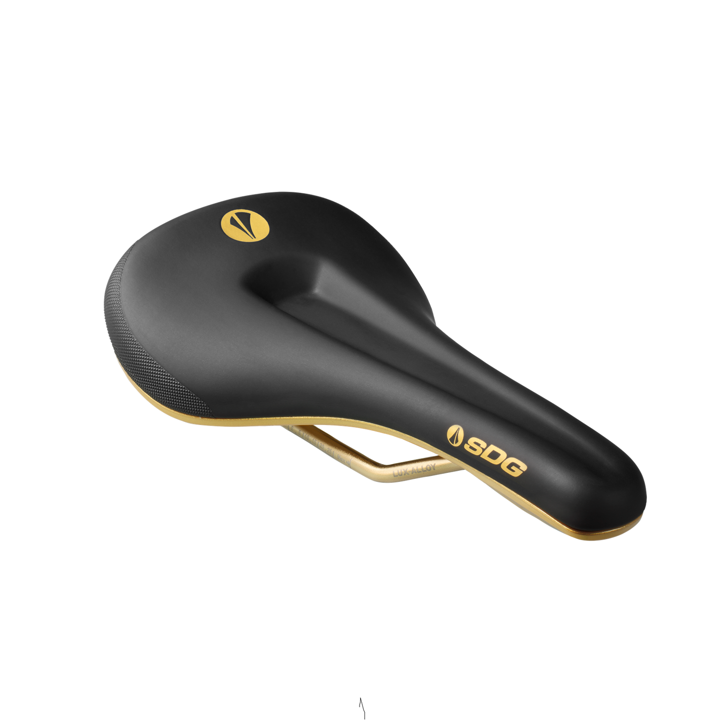 Sattel SDG BEL-AIR V3 MAX Galactic Rails Lux-Alloy Schwarz/Gold