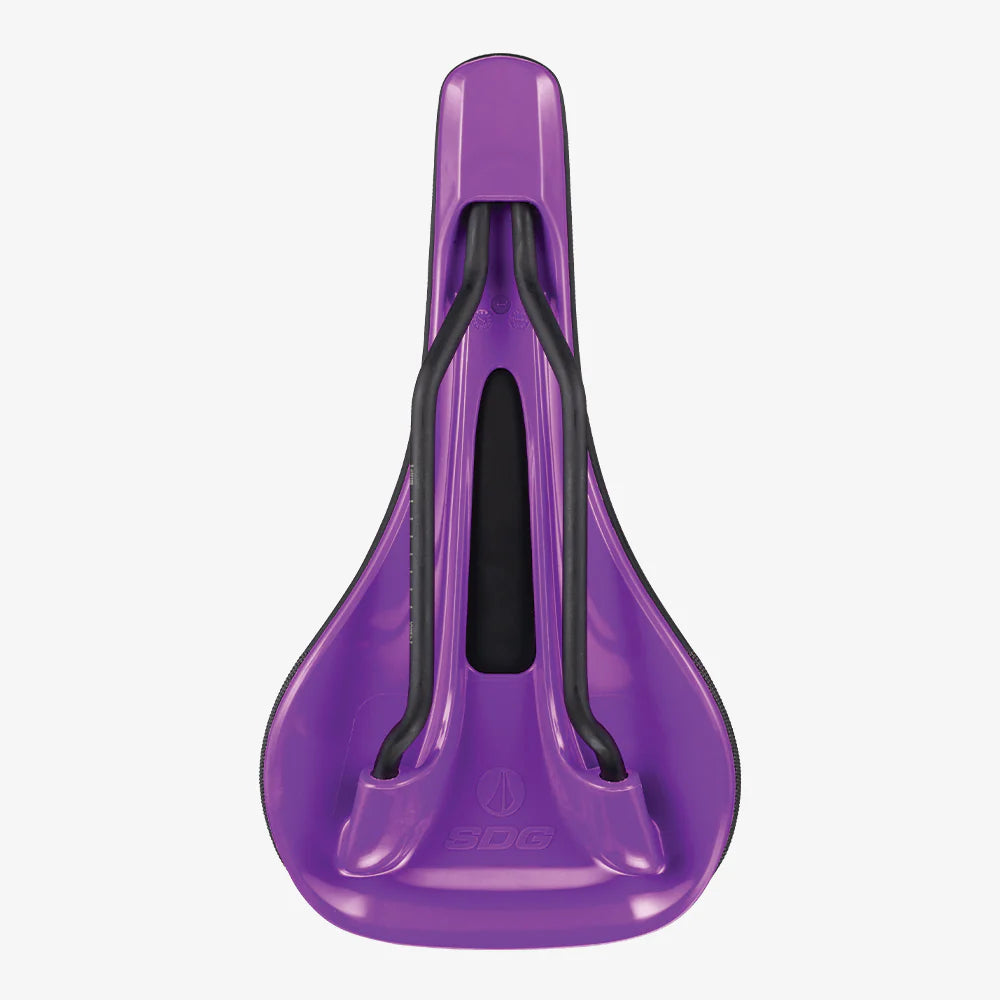 Sattel SDG BEL-AIR V3 Rails Lux Alloy Schwarz/Violett